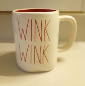 Rae Dunn Wink Wink oversized mug
